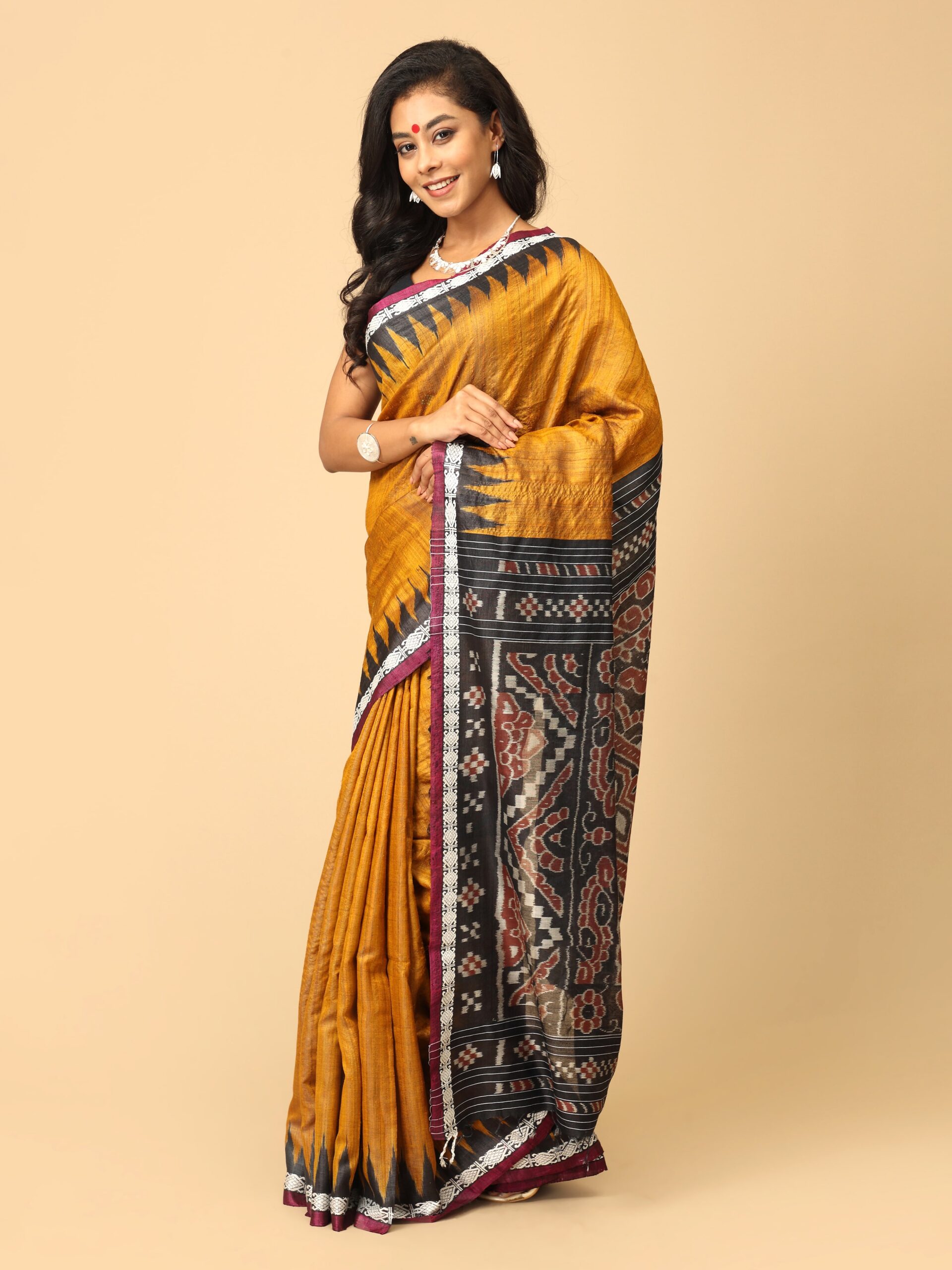 Gopalpur Tussar saree - Image 3