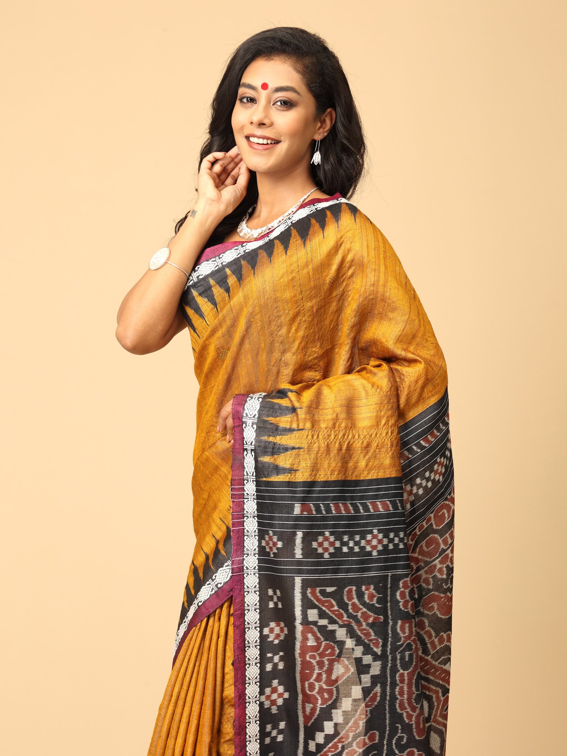 Gopalpur Tussar saree - Image 4