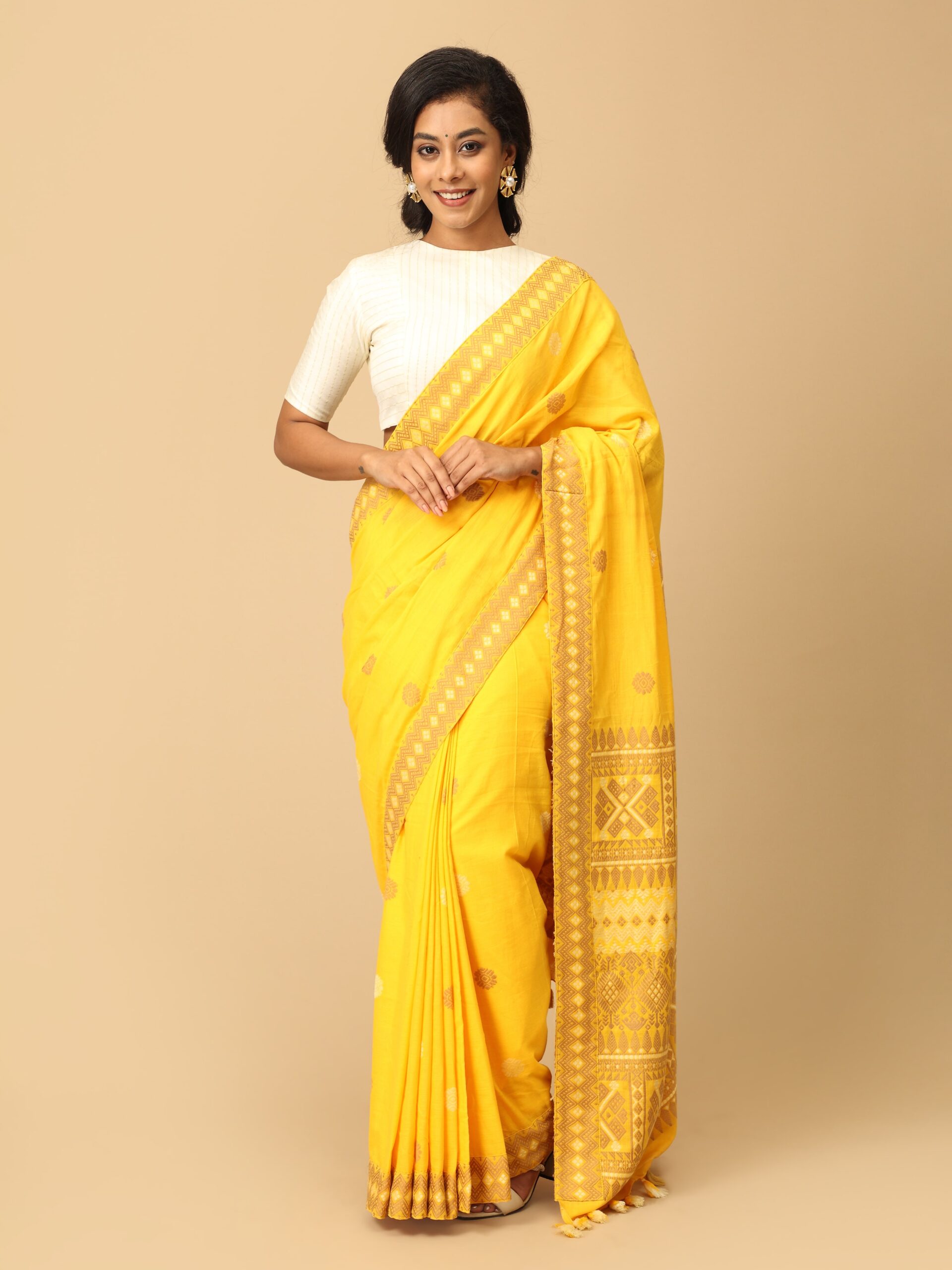 Assam Cotton Saree