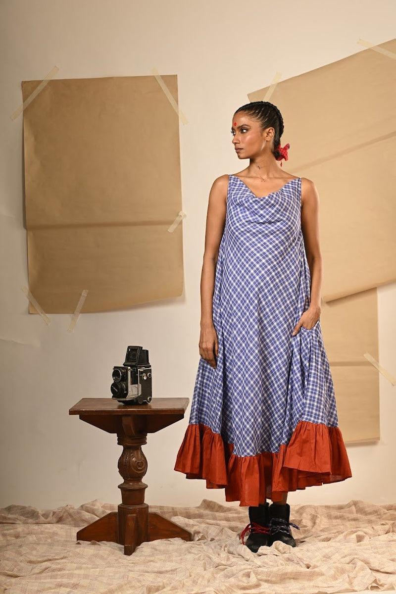 Prathaa Spaghetti cowl dress - Image 3
