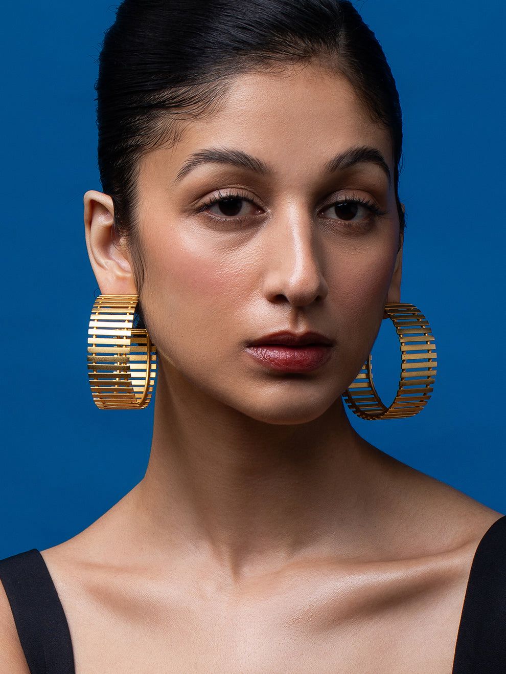 Ethnic andaz Striped fence Hoops